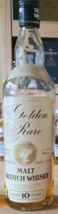 Eine Flasche Golden Rare 10 Years