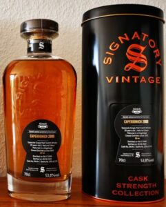 Eine Flasche Caperdonich 2000 SV Cask 29494