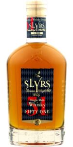 Eine Flasche Slyrs Fifty One