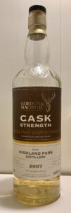 Eine Flasche Highland Park 2007 von Gordon & MacPhail