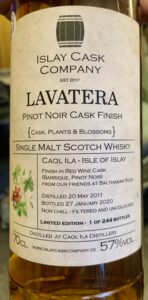 Caol Ila 2011 "Lavatera" - Islay Cask Company