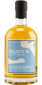 Eine Flasche Scotch Universe Callisto XI - 116° P.1.1' 1846.4" (Caol Ila)