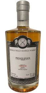 Eine Flasche Port Ellen Private Stock von Malts of Scotland
