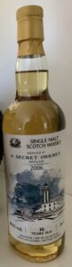 Eine Flasche A Secret Orkney Distillery 2006 von Duckhammer's Rare & Fine Spirits