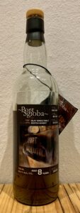 Eine Flasche Port Charlotte 2001 Private Cask Port Sgioba