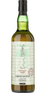 Eine Flasche Ledaig 1998 von Wilson & Morgan