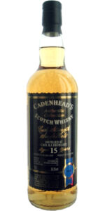 Eine Flasche Caol Ila 1991 von Cadenhead aus der Athentic Collection
