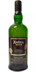 Eine Flasche Ardbeg dRUM