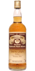 Tomatin 18 Jahre ist ein schöner Standard. Doch dieser 18-jährige Tomatin von Gordon & MacPhail ist was spezielles. In 1964 gebrannt und in den 80ern abgefüllt.