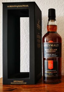 Dieser Speymalt aka Macallan durfte standesgemäß in einem einzelnen Sherryfass reifen.