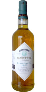 Eine Flasche Linlithgow 1975 von Scott's Selection