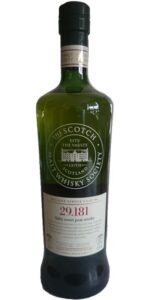 Eine Flasche Laphroaig 1995 SMWS 29.181