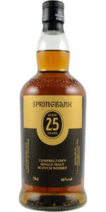 Eine Flasche Springbank 25-year-old