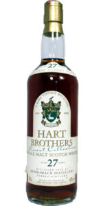 Eine Flasche Benromach 1968 Hart Brothers