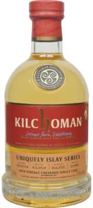 Eine Flasche Kilchoman 2014 Uniquely Islay Series - An Samhradh Calvados Finish