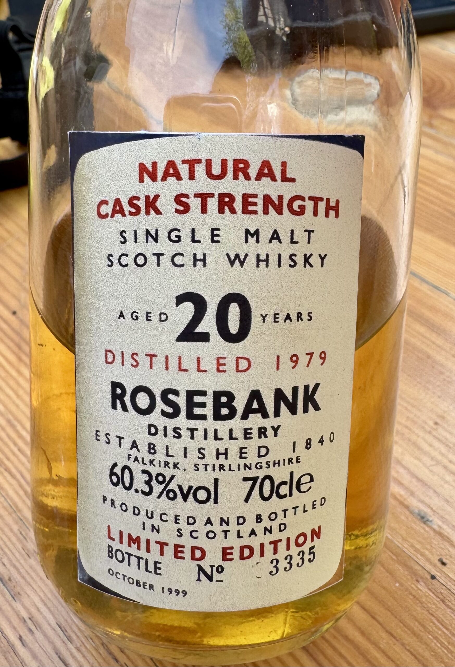 Rosebank 1979 Rare Malts