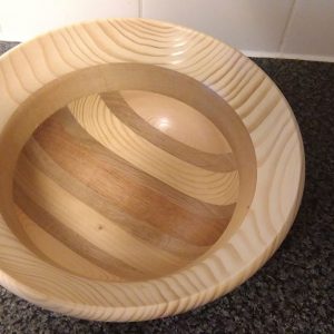 Wood turned pine bowl from Keithturnings