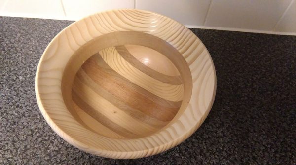 Wood turned pine bowl from Keithturnings