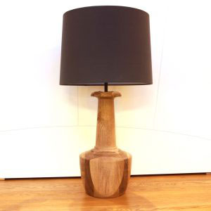 Wood turned oak lamp from Keithturnings