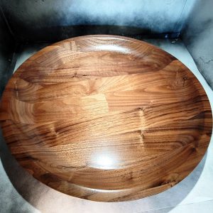 Handcrafted walnut platter