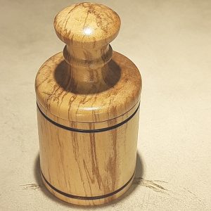 Handcrafted wood ring box