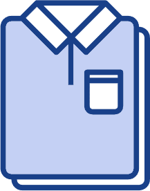 skjorta tvätt logo