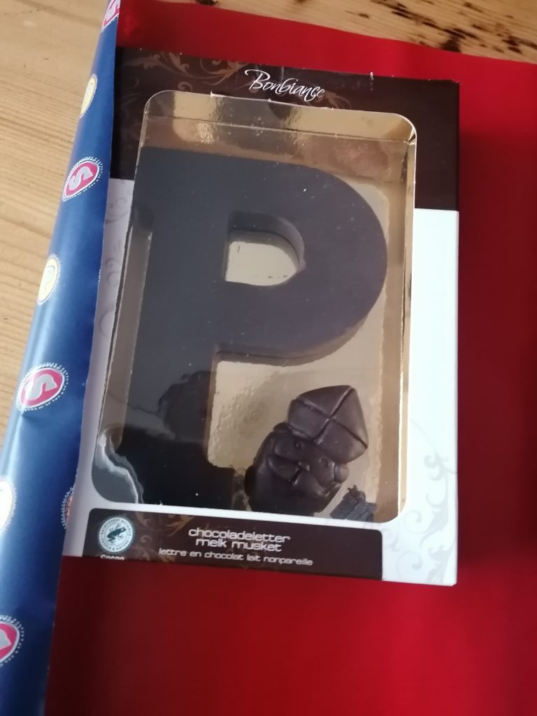 Gift paper for delicious 3:1 keto chocolate letter