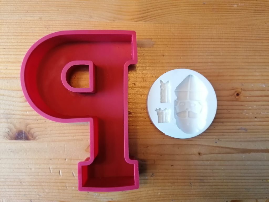 Mould for delicious homemade 3:1 keto chocolate letter