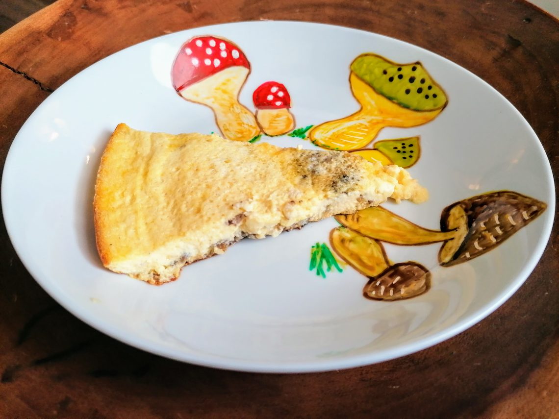 Omelette aux champignons