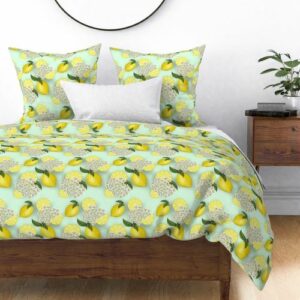 Hyldeblomst og citron sengetøj