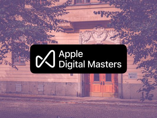 KMR Studios Apple Digital Masters mindre logga