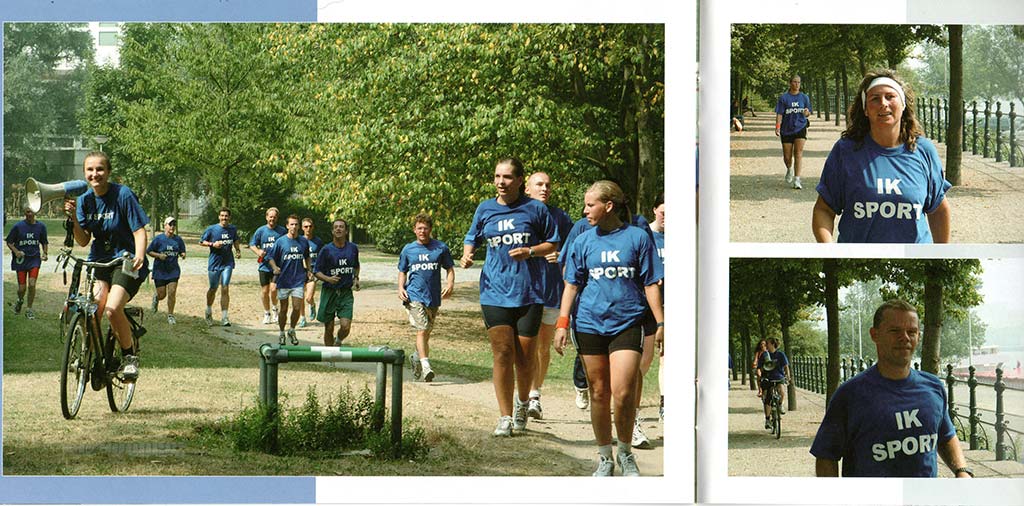 Kim Engelen, Book The Face of a Jogger. From the 10k Performance: The Life of a Jogger, 2003