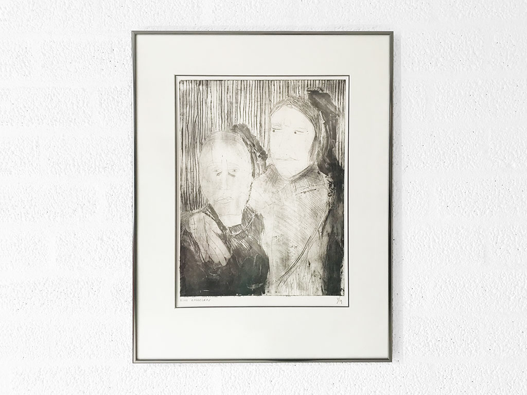 Kim Engelen, Ilse & Gerben—Variation (No.7), Etching, 1997
