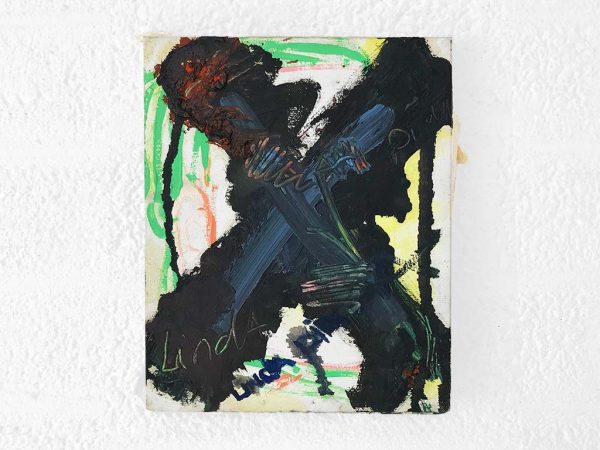 Kim Engelen, Kruisje (Little Cross), Oil and Acrylic on Canvas, Total-shot, 1997