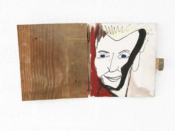 Kim Engelen, Vriendschap (Friendship), Oil and Acrylic on Canvas, Total-shot, Opened, 1997