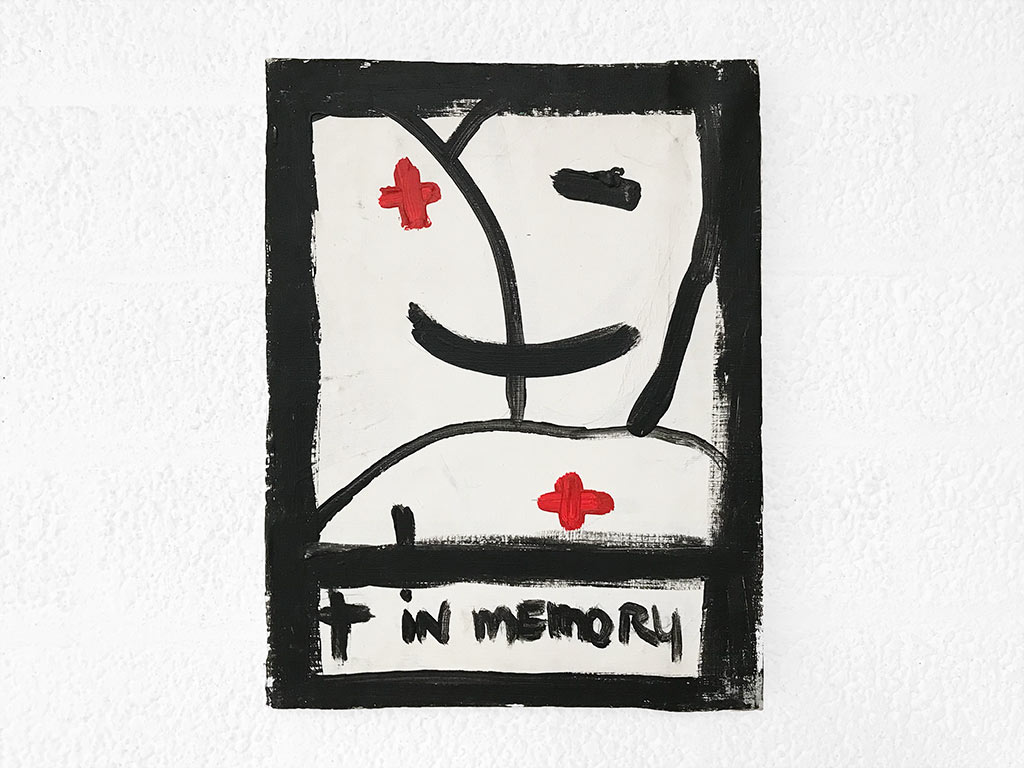 Kim Engelen, In Memory, Acryl on Regular Stretched Canvas, 1998