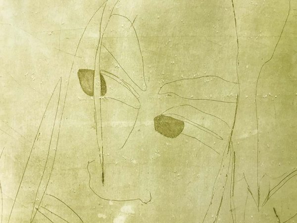 Kim Engelen, Ilse & Gerben—Detail No.1, Etching, Detail 1, 1997