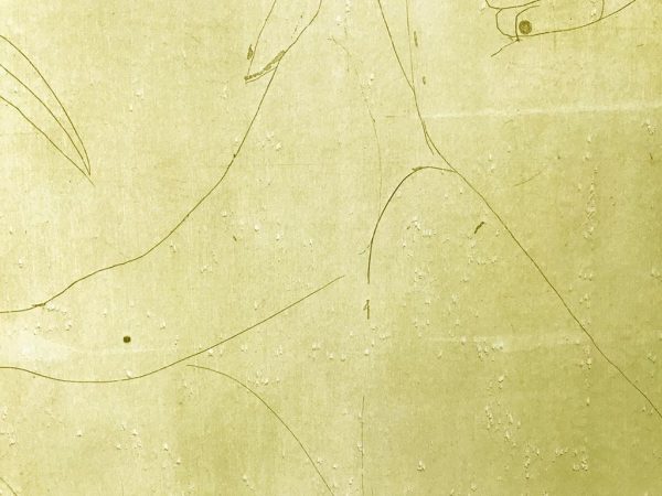 Kim Engelen, Ilse & Gerben—Detail No.1, Etching, Detail 2, 1997