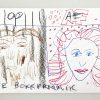 Kim Engelen, De Bokkepruik (The Bucks Wig) No.2, Drawing, Ecoline, Indian-ink, Charcoal, 2021