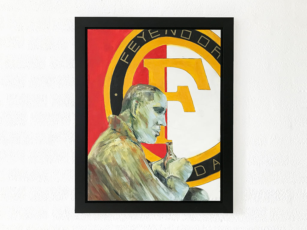 Kim Engelen, Frits (Red-Feyenoord), Framed, 1995