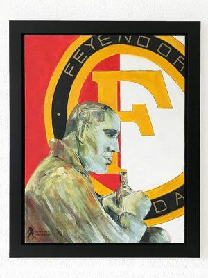 Kim Engelen, Frits (Red-Feyenoord), Framed, Digital Download File, Web-Example, 1995