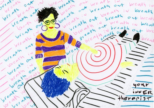 Kim Engelen, Confession Drawings, No. 65, Your inner Therapist, 15 October 2022
