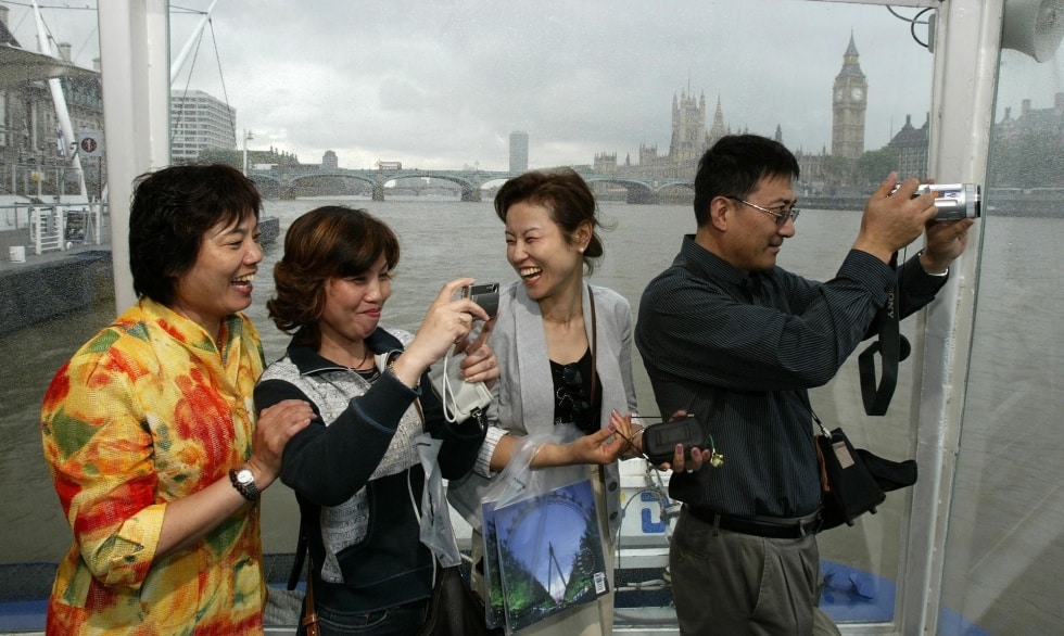 kina turister migration