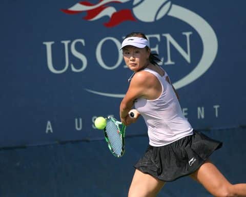 Den kinesiska tennisspelaren Peng Shuai