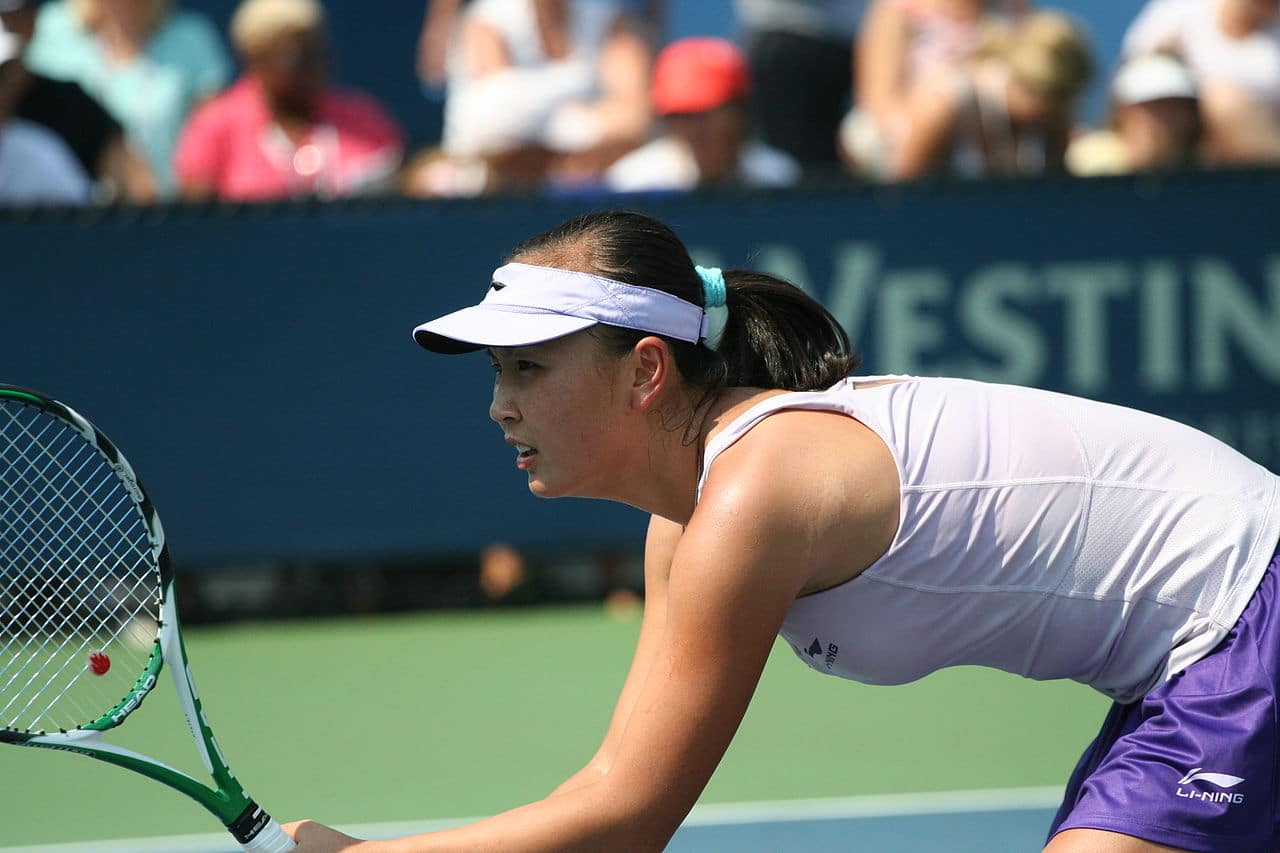 Den kinesiska tennisspelaren Peng Shuai