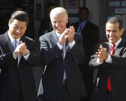 Xi Jinping träffar Joe Biden