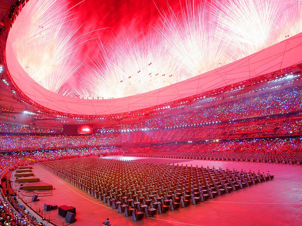 Invigning av OS i Peking 2008