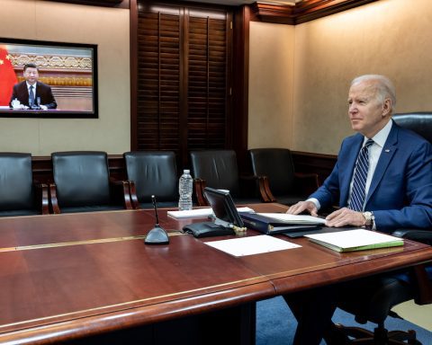 Joe Biden och Xi Jinping