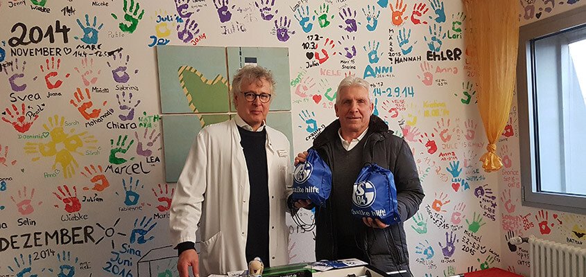 Spendenaktion Kinderpalliativzentrum Schalke
