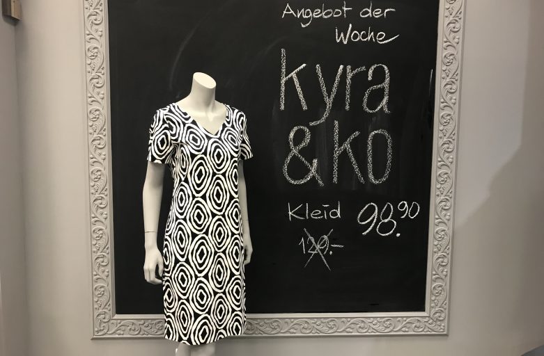 Angebot der Woche: Ein Kleid von kyra & ko